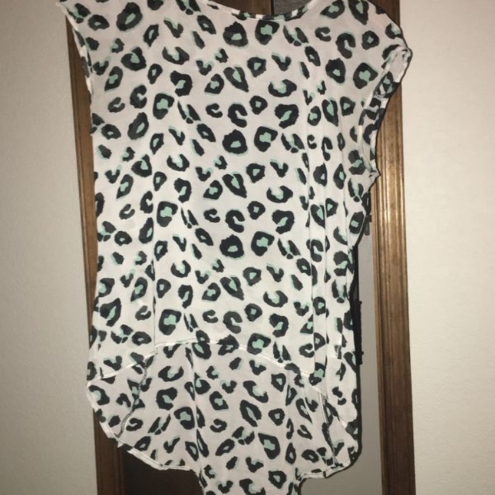 Cheetah blouse